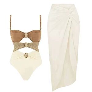 Swimsuit and coverup